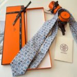 Галстук Hermes 15891 — изображение 7